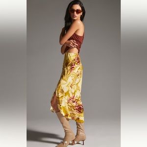 Anthropologie Flounced Skirt